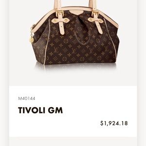 Authentic LV used obo